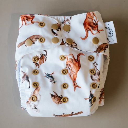 SECOND HAND | Cloth Bums Pixie + All in Two Pocket Nappy COVER ONLY